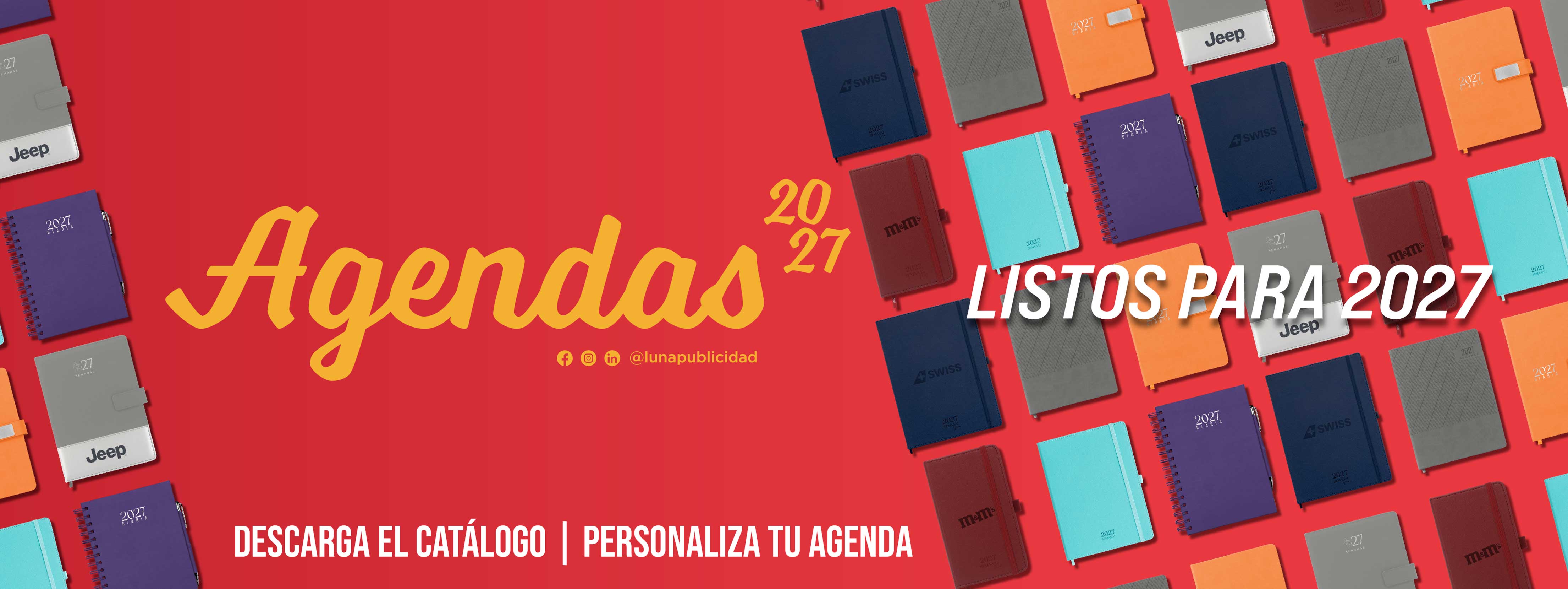 Agendas personalizadas 2027