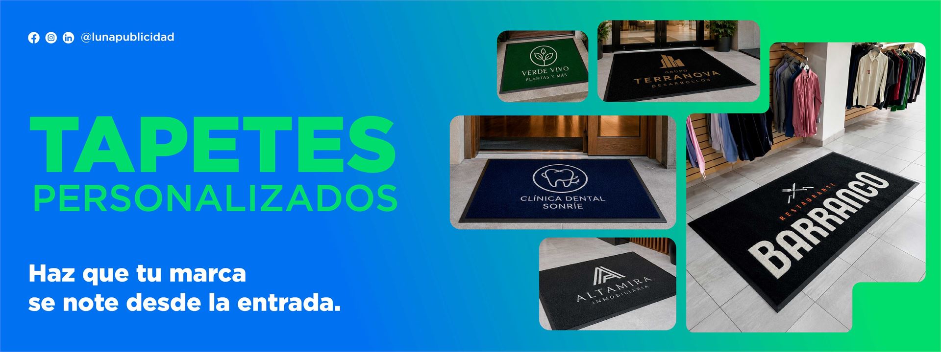 Tapetes personalizados